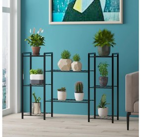 Suport decorativ pentru ghiveci Nomimo 2 (negru) . 1093632