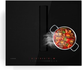 Klarstein Chef-Fusion Prime Down Air System, 2 în 1, plită cu inducție + hotă, puternică