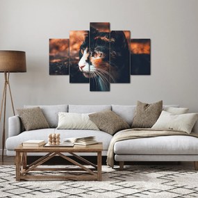 Tablou - Privirea pisicii (150x105 cm)