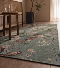 Covor tip traversă verde deschis lavabil 52x200 cm Ricci Monet – Universal