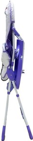 Scaun de masa pentru copii si bebe Baby Care™ CH ,pliabil, centura de siguranta, sezut comfortabil, masuta detasabila, model Ursulet, Mov