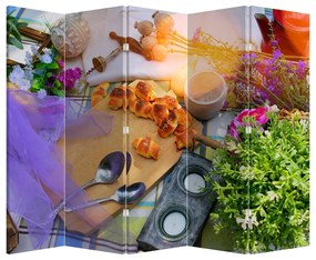 Paravan - Picnic de vară (210x170 cm)