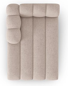 Șezlong bej (cu colț pe partea stângă ) Lupine – Micadoni Home