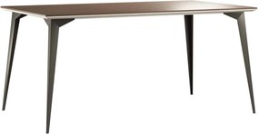 Masă lemn masiv nuc Dining Zion 160/ Crem-, 209 × 90 × 76 cm - 160x90x76cm