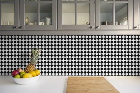 Panouri de vinil PVC Tabla de șah diagonală