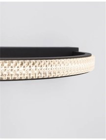 Aplica de perete LED design modern elegant GRANIA negru