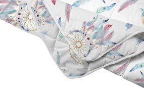 Set Alcam 2 perne microfibra 50x70 cm si pilota matlasata 180x200 cm, Dream Catcher