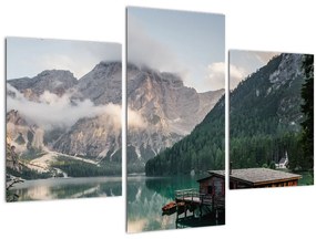 Tablou - Lake Prags (90x60 cm)