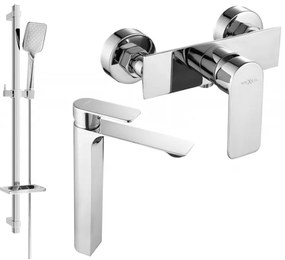 Mexen Alexa DQ62 set de duș, Crom - 71214DQ62-00