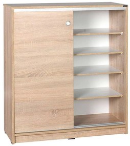 Comoda Multifunctionala Adore Diamond, 2 usi glisante, 5 rafturi,  91 x 105 x 37 cm