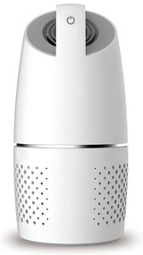 Purificator de aer pentru automobil OBERON 05A, 8m³/h, 360°, Ultra silentios, Hepa + ionizator, LED, Alb