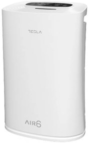 Purificator de aer Tesla Tara 6, Smart, Wi-Fi, filtru HEPA, Timer, Pana la 32 m2, Alb