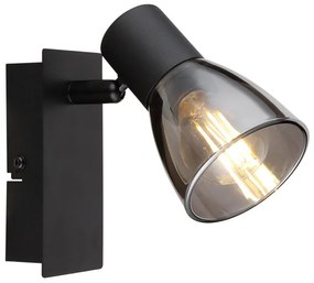Aplica cu spot directionabil design modern CLAUDE negru