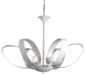 Lustră pe lanț ONLI SERENA 6xE14/6W/230V alb