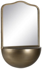 Oglindă de perete cu raft 37x40 cm – Ixia