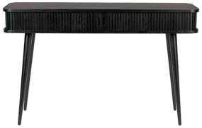 Măsuță tip consolă Zuiver Barbier, lungime 120 cm, negru