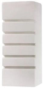 Aplică perete SAMIR 1xE27/60W/230V alb