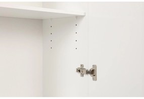 Dulap cu rafturi Aderasotta (alb). 1108580