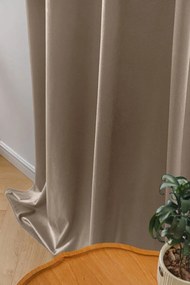 Draperie opaca VELVET bej 140x270 cm Agatat: Rejansa