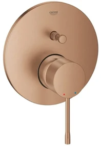Grohe Essence Baterie cada dus incastrata, cupru mat (brushed warm sunset)