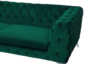 Canapea 3 locuri Sundby (verde) . 1008949