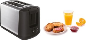 Prăjitor de pâine negru/argintiu Subito TT340830 – Tefal