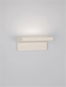 Aplica LED din ciment alb pentru exterior IP65 LITA