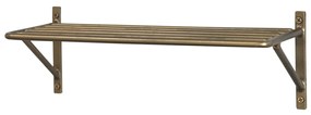 Raft de perete, din metal auriu