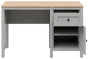 Masă de scris Salga 1 (gri arctic + stejar artisan) . 1098465