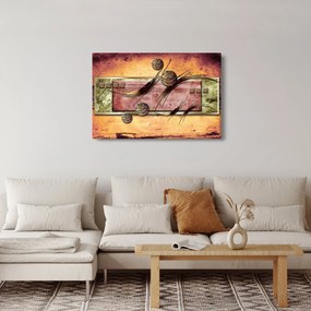 Tablou abstract (90x60 cm)