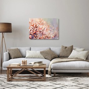 Tablou pe sticlă - Pictura pastel toamnă (70x50 cm)