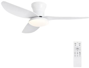 Brilagi - Ventilator LED tavan reglabil 30W 230V 3000-6500K alb + DO