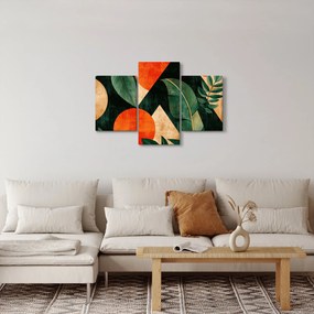 Tablou - Motive naturale geometrice II. (90x60 cm)