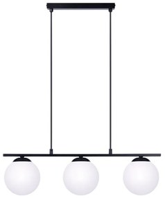 Pendul, Lustra Suspendata Moderna, Negru, 3xE14, GLOBE