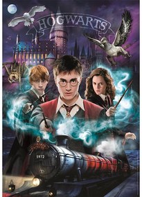 Harry Potter Puzzle Compact de 1000 de piese Clementoni
