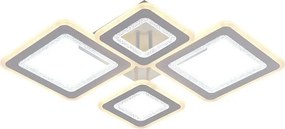 Lustră LED dimabilă aplicată LED/95W/230V 3000-6500K + telecomandă