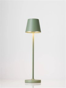 Veioza/Lampa de masa LED portabila exterior IP54 PETIT verde