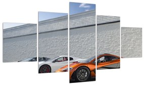 Tablou mașinilor rapide (125x70 cm), în 40 de alte dimensiuni noi
