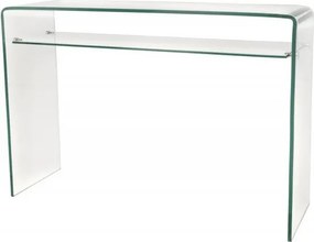 Consola moderna din sticla Fantome 100cm