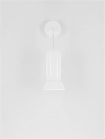 Aplica de perete ceramica alba PARLO