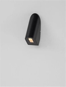 Spot LED aplicat iluminat scari exterior SOREN negru IP65