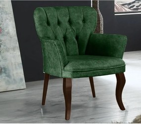 Set canapea 2 locuri cu 2 fotolii, Cafe Homs,verde