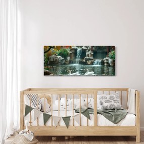 Tablou - iaz asiatic (120x50 cm)