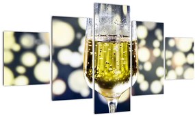 Tablou cu șampanie (125x70 cm), în 40 de alte dimensiuni noi