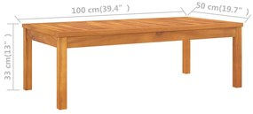 Set mobilier de gradina cu perne, 5 piese, lemn masiv acacia Morke gra, 4x fotoliu + masa, 1