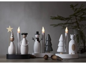 Decorațiune luminoasă alb-negru de Crăciun Christmas Joy – Star Trading