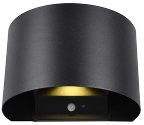 Corp de iluminat pentru exterior LED de perete cu senzor de mișcare (înălțime 10 cm) Talent – Trio