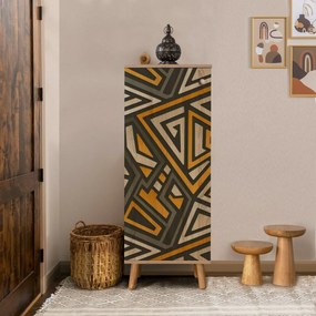 Dulap pentru pantofi Mega Sonoma Oak Triangle