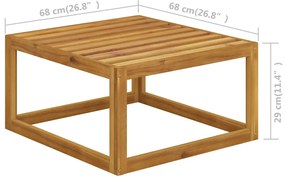 Set mobilier de gradina Culoare gri, ERIK