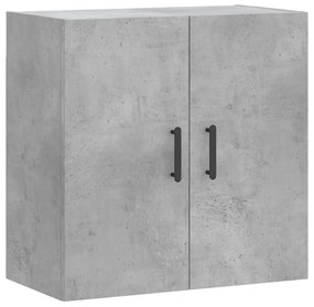 829976 vidaXL Dulap de perete, gri beton, 60x31x60 cm, lemn compozit